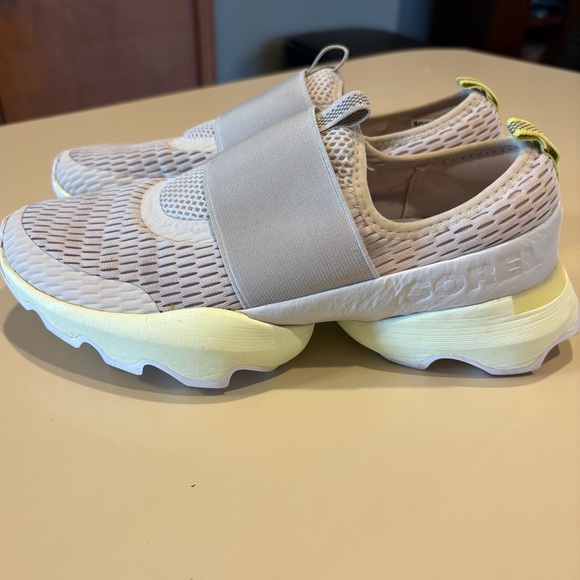 Sorel KINETIC IMPACT STRAP Women's Shoes Sneakers Dark Stone Scalloped Sole 7.5 - Picture 10 of 12